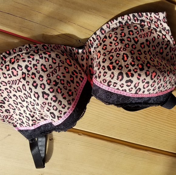 XOXO Brand Leopard Bra - Picture 4 of 8